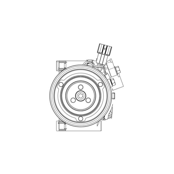 Kompresorius, oro kondicionierius MAHLE ACP 633 000P