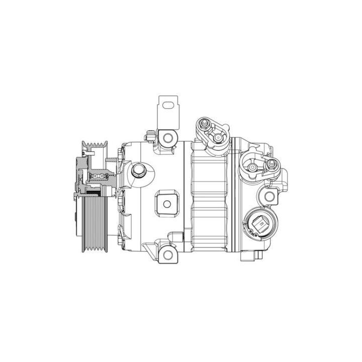 Kompresorius, oro kondicionierius MAHLE ACP 634 000P