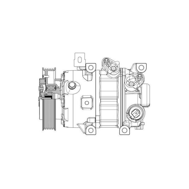 Kompresorius, oro kondicionierius MAHLE ACP 635 000P