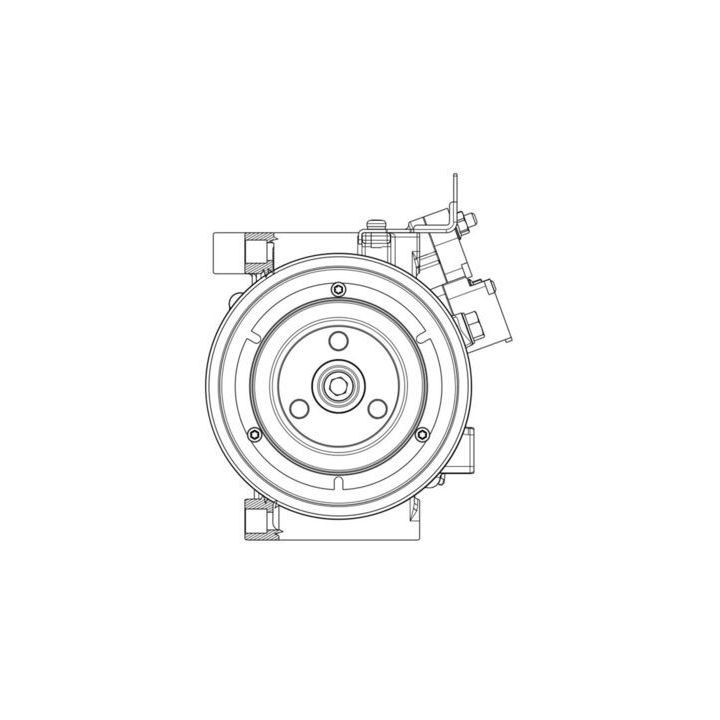Kompresorius, oro kondicionierius MAHLE ACP 638 000P