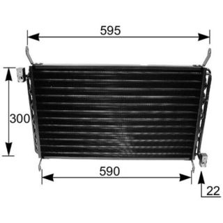 Kondensatorius, oro kondicionierius MAHLE AC 161 000S