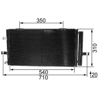 Kondensatorius, oro kondicionierius MAHLE AC 230 000S