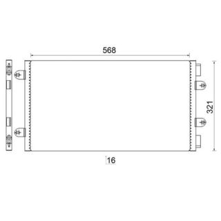 Kondensatorius, oro kondicionierius MAHLE AC 236 000S