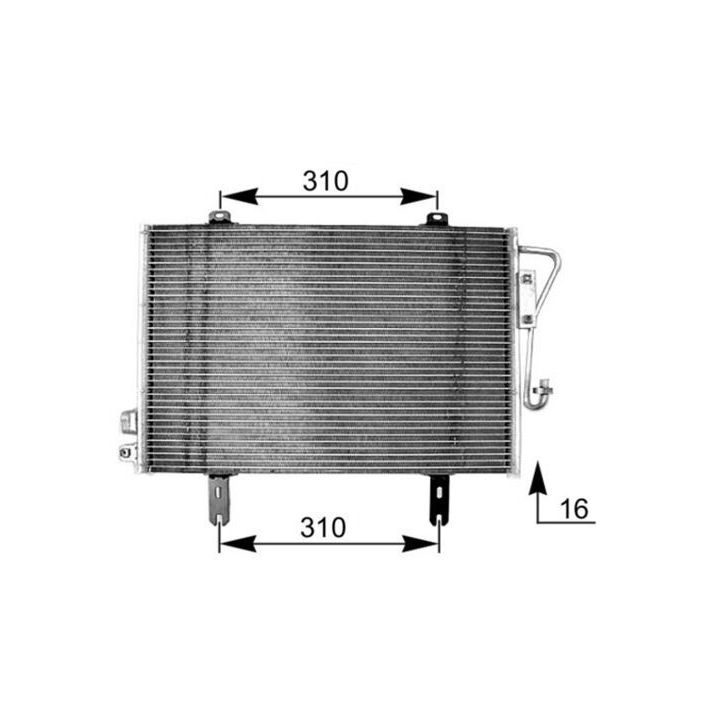 Kondensatorius, oro kondicionierius MAHLE AC 253 000S