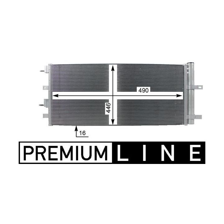 Kondensatorius, oro kondicionierius MAHLE AC 274 000P