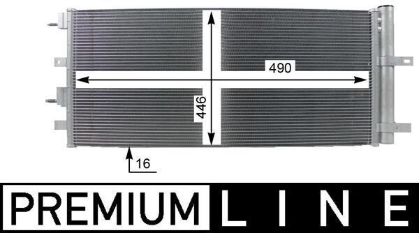 Kondensatorius, oro kondicionierius MAHLE AC 274 000P