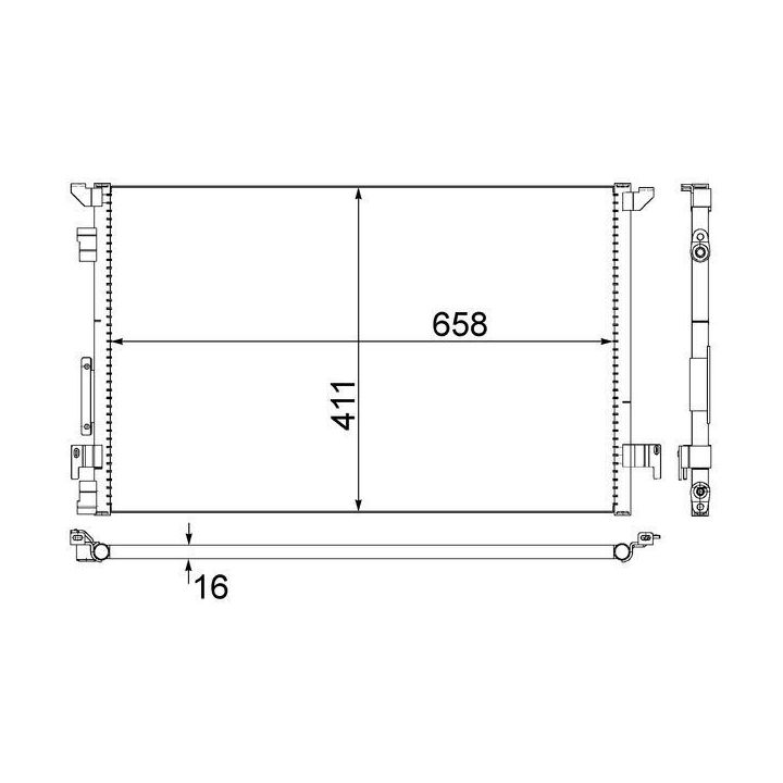 Kondensatorius, oro kondicionierius MAHLE AC 294 000S