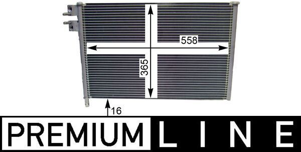 Kondensatorius, oro kondicionierius MAHLE AC 298 000P