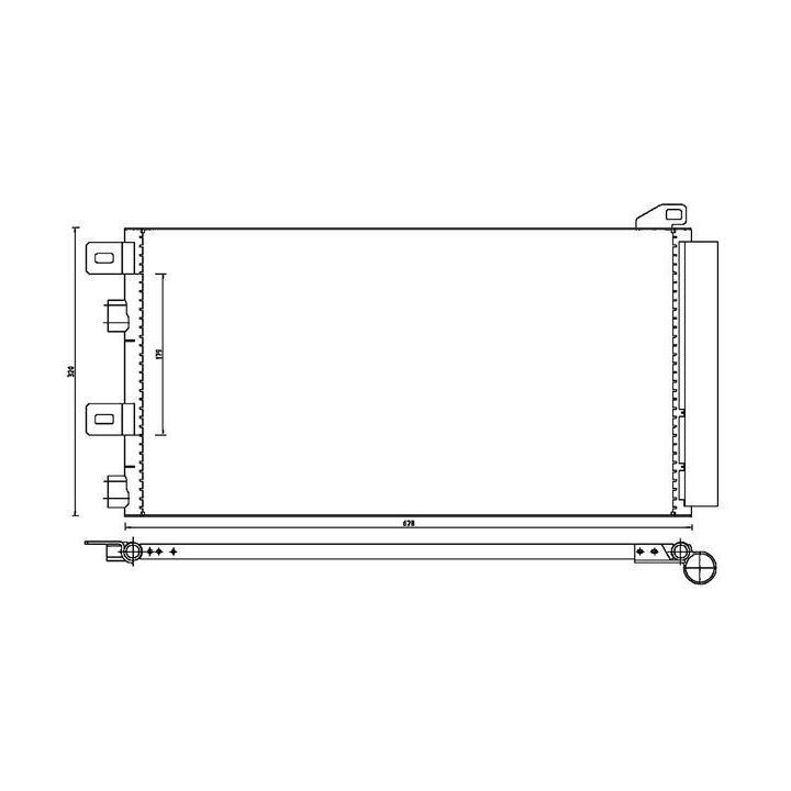 Kondensatorius, oro kondicionierius MAHLE AC 312 000P