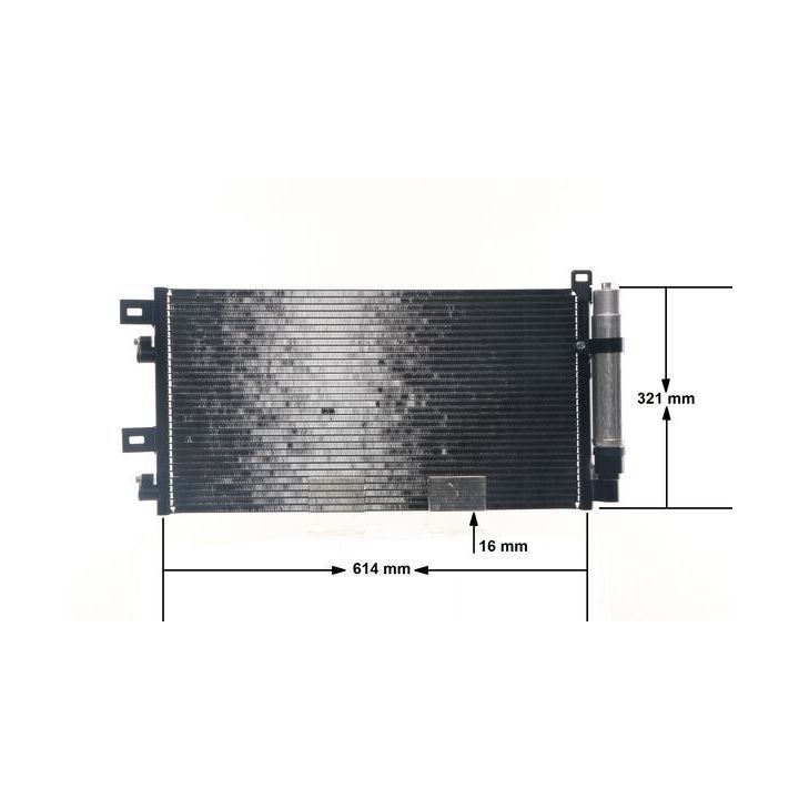 Kondensatorius, oro kondicionierius MAHLE AC 312 001S