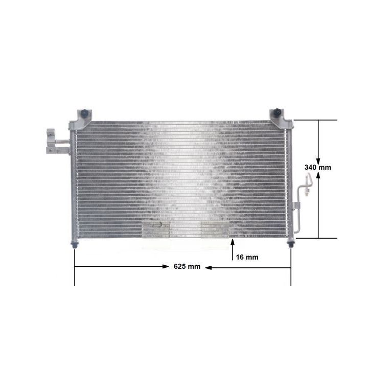 Kondensatorius, oro kondicionierius MAHLE AC 327 000S