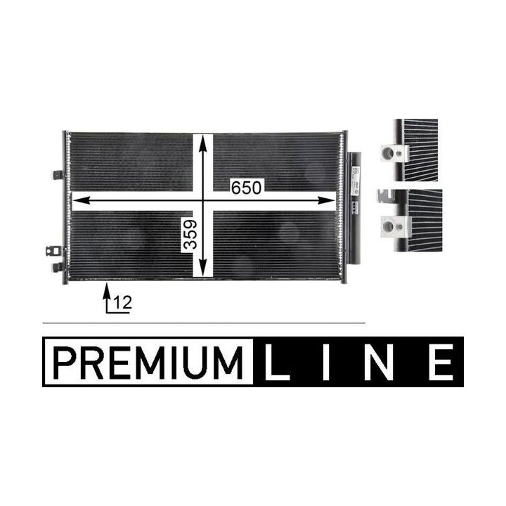 Kondensatorius, oro kondicionierius MAHLE AC 33 000P