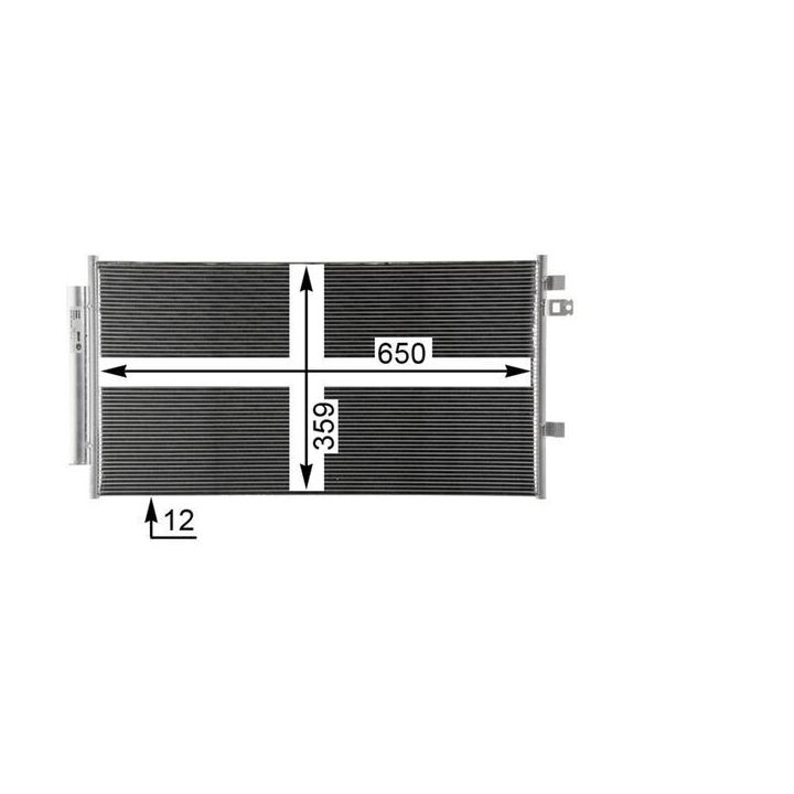 Kondensatorius, oro kondicionierius MAHLE AC 35 000P
