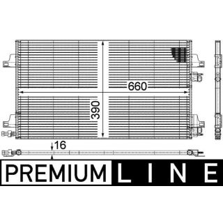 Kondensatorius, oro kondicionierius MAHLE AC 366 000P