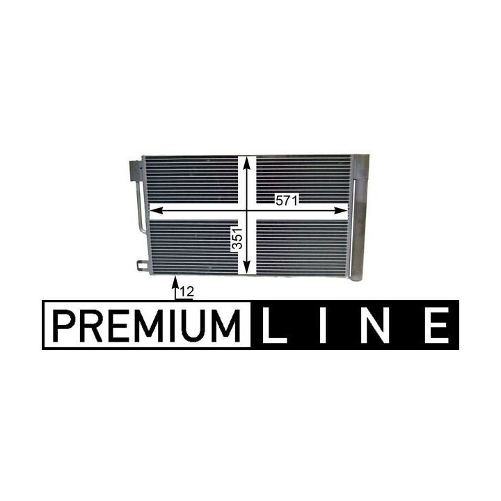 Kondensatorius, oro kondicionierius MAHLE AC 367 000P