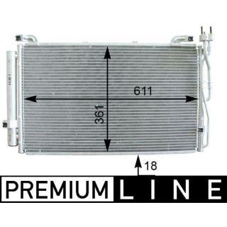 Kondensatorius, oro kondicionierius MAHLE AC 392 000P