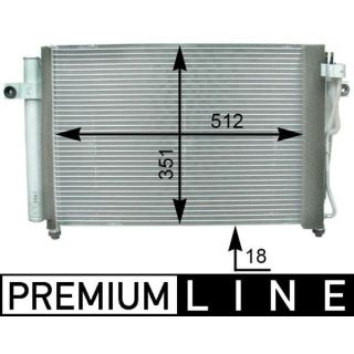 Kondensatorius, oro kondicionierius MAHLE AC 393 000P