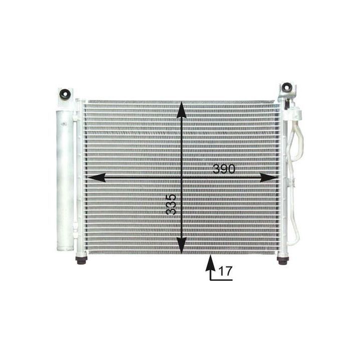 Kondensatorius, oro kondicionierius MAHLE AC 419 000P