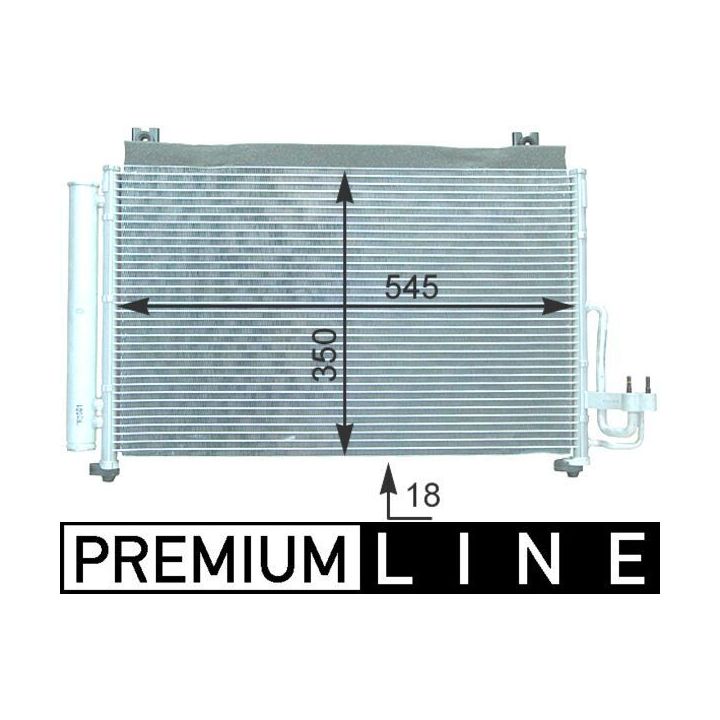 Kondensatorius, oro kondicionierius MAHLE AC 420 000P