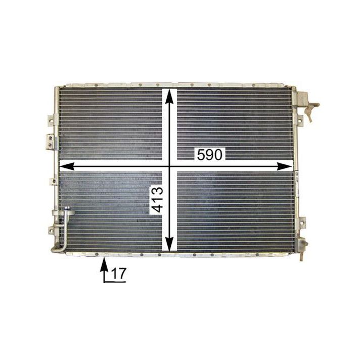 Kondensatorius, oro kondicionierius MAHLE AC 421 000P