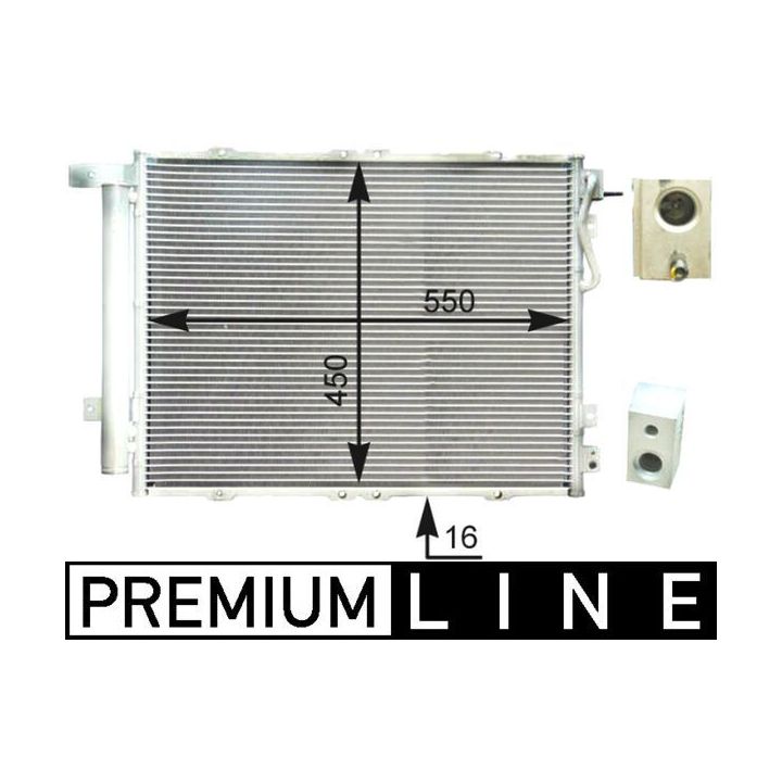 Kondensatorius, oro kondicionierius MAHLE AC 429 000P