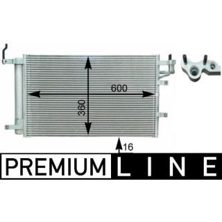 Kondensatorius, oro kondicionierius MAHLE AC 430 000P