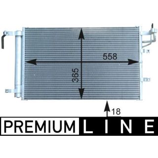 Kondensatorius, oro kondicionierius MAHLE AC 431 000P