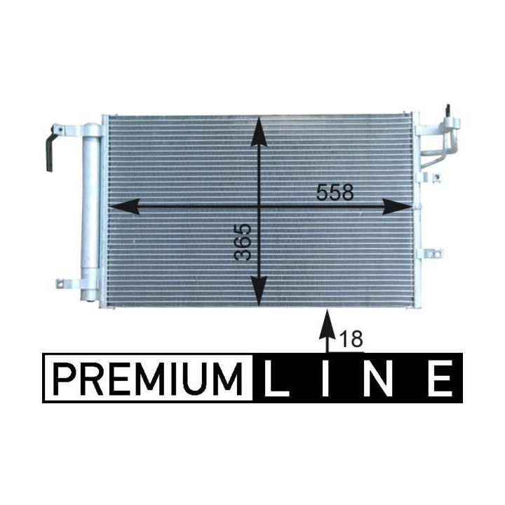 Kondensatorius, oro kondicionierius MAHLE AC 431 000P