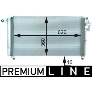 Kondensatorius, oro kondicionierius MAHLE AC 433 000P