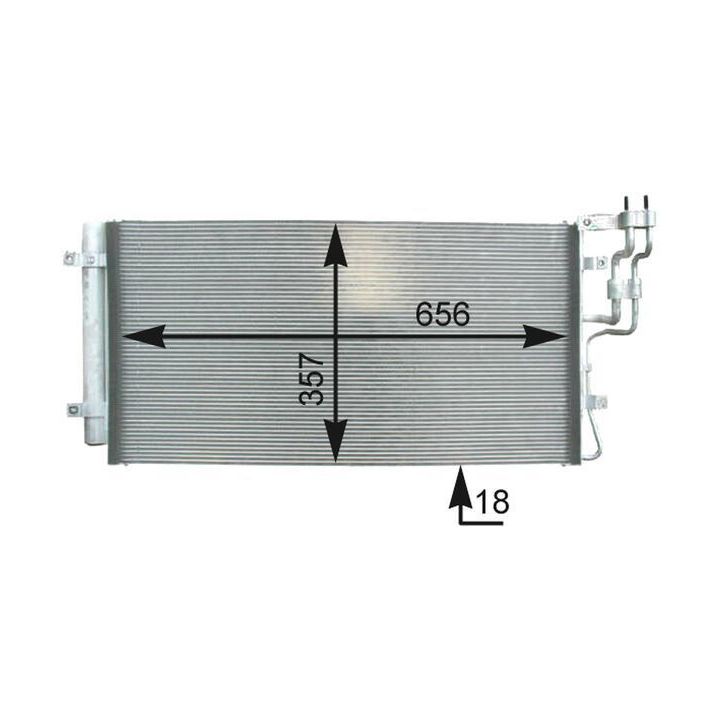 Kondensatorius, oro kondicionierius MAHLE AC 436 000P