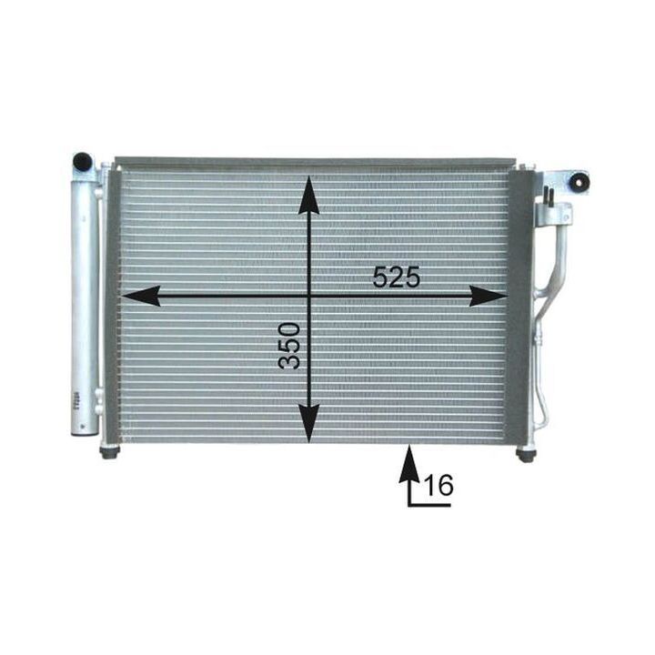 Kondensatorius, oro kondicionierius MAHLE AC 439 000P