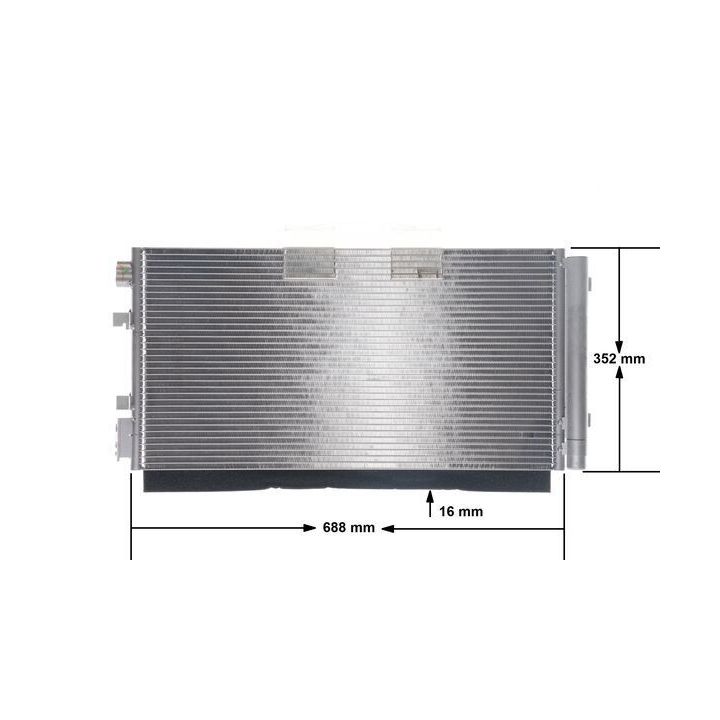 Kondensatorius, oro kondicionierius MAHLE AC 44 000S