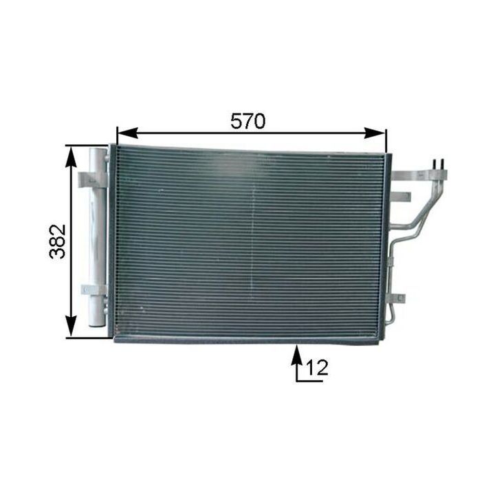 Kondensatorius, oro kondicionierius MAHLE AC 442 000P