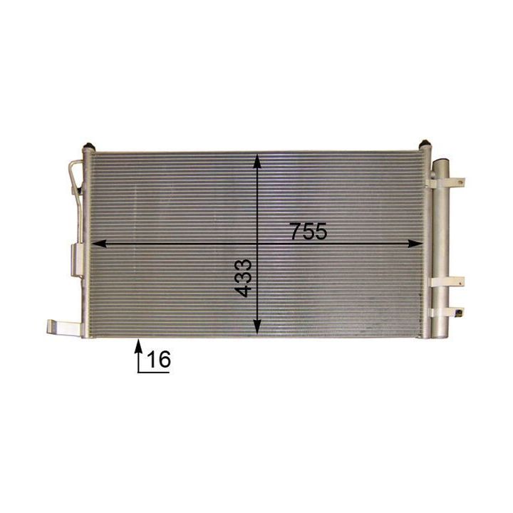 Kondensatorius, oro kondicionierius MAHLE AC 444 000P