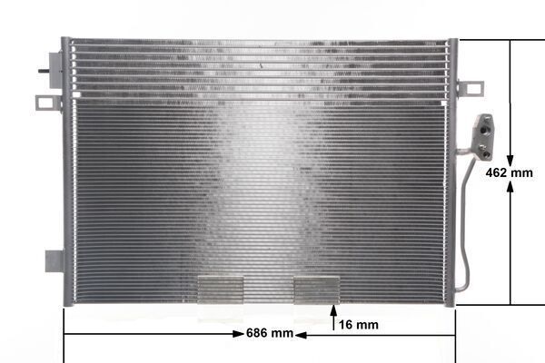 Kondensatorius, oro kondicionierius MAHLE AC 47 000S