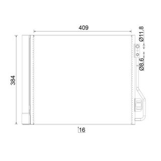 Kondensatorius, oro kondicionierius MAHLE AC 488 000S