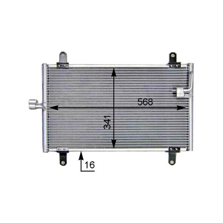 Kondensatorius, oro kondicionierius MAHLE AC 514 000S