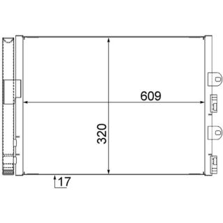 Kondensatorius, oro kondicionierius MAHLE AC 561 000S