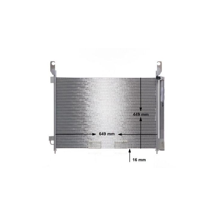 Kondensatorius, oro kondicionierius MAHLE AC 588 000P