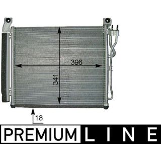 Kondensatorius, oro kondicionierius MAHLE AC 591 000P