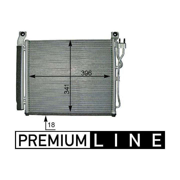 Kondensatorius, oro kondicionierius MAHLE AC 591 000P