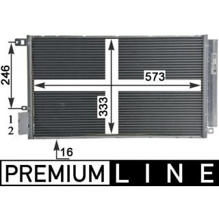 Kondensatorius, oro kondicionierius MAHLE AC 633 000P