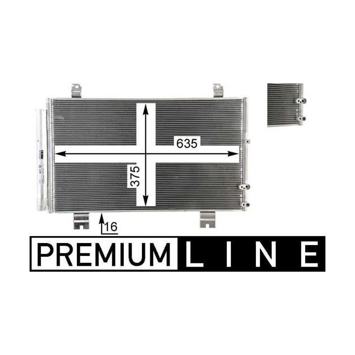 Kondensatorius, oro kondicionierius MAHLE AC 69 000P