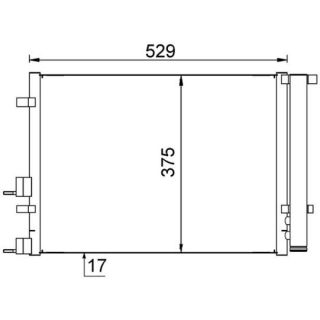 Kondensatorius, oro kondicionierius MAHLE AC 706 000S