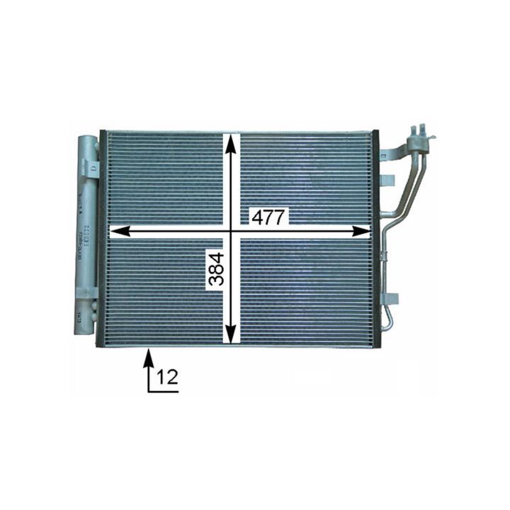 Kondensatorius, oro kondicionierius MAHLE AC 709 000P