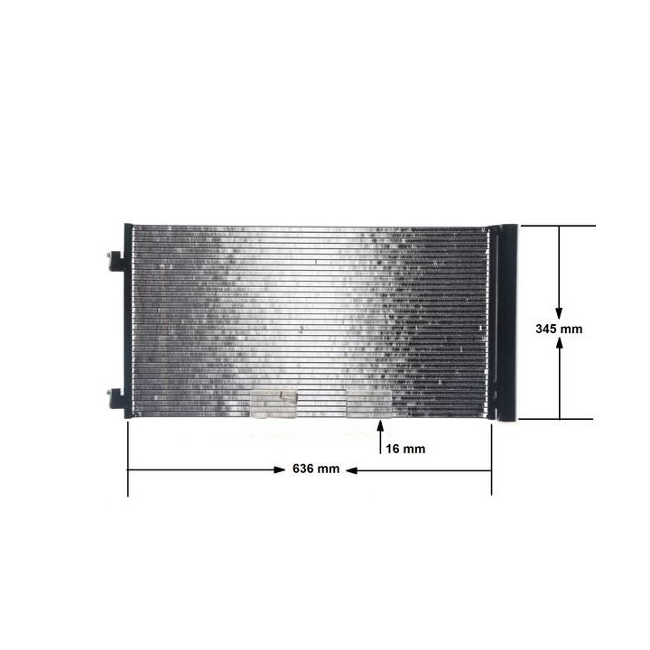 Kondensatorius, oro kondicionierius MAHLE AC 751 000S