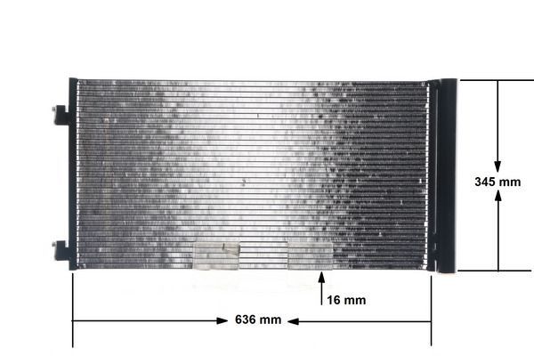 Kondensatorius, oro kondicionierius MAHLE AC 751 000S