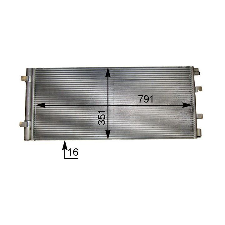 Kondensatorius, oro kondicionierius MAHLE AC 776 000S