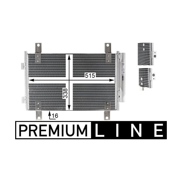 Kondensatorius, oro kondicionierius MAHLE AC 833 000P