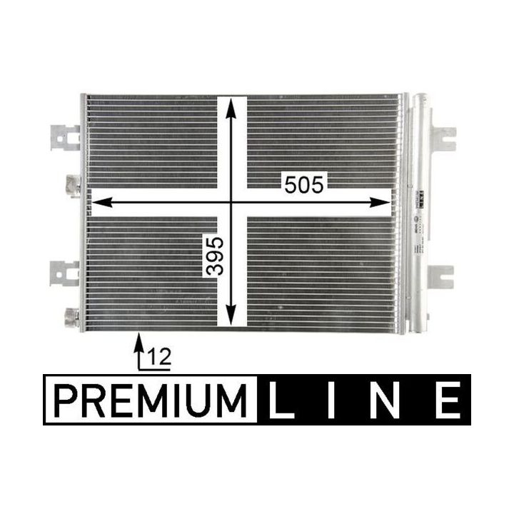 Kondensatorius, oro kondicionierius MAHLE AC 858 000P